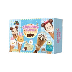 Baiwei & Disney Chocolate Ice Cream Cone 70g CHN