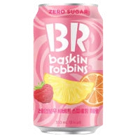 Baskin Robins Zero Rainbow Sherbert Sparkling Drink 350ml KOR
