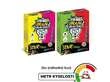 Brain Blasterz Sour Candy Brain Bitz s Příchutí Citrónu a Maliny nebo Jablka a Jahody Level 1 Sour 45g PAK
