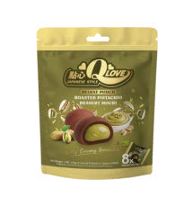 QLove Roasted Pistachio Mochi Deluxe Pouch 120g