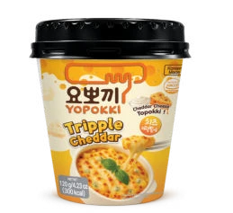 Yopokki Topokki Triple Cheddar Cup 120g KOR